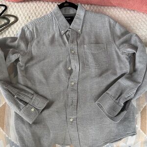 Jack Spade Men's Gray Button-Down Shirt